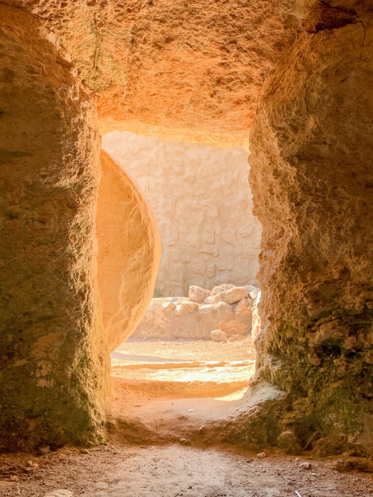 an empty tomb